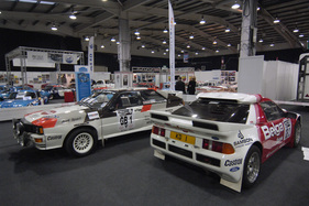 Rallye-Fahrzeug-Ausstellung - an der Race Retro 2014