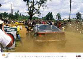 Rallye History Kalender 2019 von McKlein - April Rallye History Kalender 2019 von McKlein - April