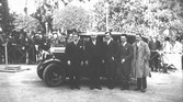 Artikelbild Rallye Monte Carlo 1927 - Fünf  Männer im engen Amilcar auf Siegesfahrt