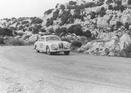 Rallye Monte Carlo 1954 - Chiron/Basadonna auf Lancia Aurelia GT am Col des Leques (erstmals eine Sonderprüfung)