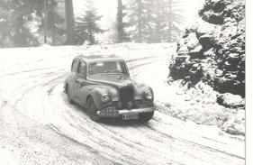 Rallye Monte Carlo 1955 - Amateur gegen Werksfahrer