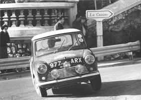 Rallye Monte Carlo 1963 - Aaltonen auf dem Mini