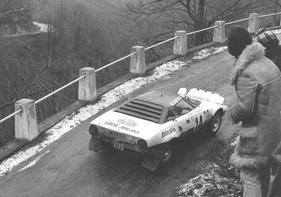 Rallye Monte Carlo 1975 - Munari/Manucci auf Lancia Stratos