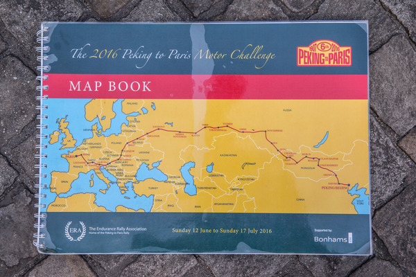 Rallye Peking-Paris 2016 - Roadbook der Rallye Peking-Paris 2016