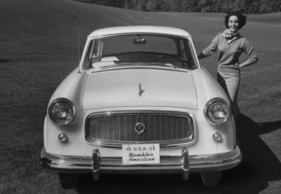 Rambler American (1958) - mit einer sauberen, funktionalen Formgebung gemäss PR