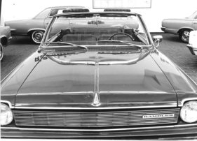 Rambler Rogue (1967) - glatte Karosserieflächen und zierlicher Kühlergrill - Genfer Autosalon 1967