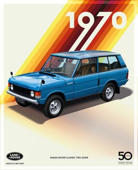 Range Rover (1970) - first generation with two doors