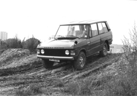 Range Rover (1971) - Testwagen im Geländeeinsatz
