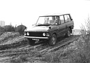 Range Rover (1971) - Testwagen im Geländeeinsatz