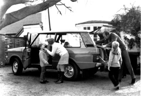 Range Rover (1971) - angepriesen als Familienfahrzeug