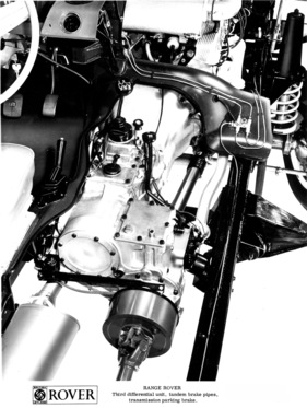 Range Rover (1971) - das dritte Differential in der Wagenmitte