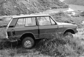 Range Rover (1971) - dem Testwagen wird nichts geschenkt