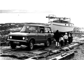 Range Rover (1971) - für das Ziehen schwerer Lasten geradezu prädestiniert