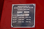 Range Rover (1974) - Chassisnummer