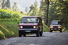 Range Rover (1974) - gefolgt vom Range Rover Vogue des Jahres 1990