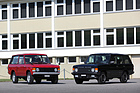 Range Rover (1974) und Range Rover SEi Vogue (1990) - ähnlich und doch ziemlich verschieden