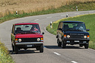 Range Rover (1974) und Range Rover SEi Vogue (1990) - ein spätes Modell überholt seinen Vorgänger