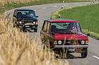Range Rover (1974) und Range Rover SEi Vogue (1990) - man blieb sich über ein Vierteljahrhundert treu