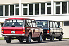Range Rover (1974) und Range Rover SEi Vogue (1990) - wurden über ein Vierteljahrhundert lang gebaut