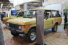 Range Rover (1975) - Dreitürer, wartet im Rahmen des "Reborn"-Programm auf seine Werksrestaurierung (Techno Classica 2017)