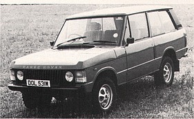 Range Rover 3,5-Liter-V8  - 126  PS (DIN) 2 Vergaser