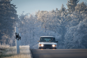 Range Rover 4 Door (1985) - die hohe Sitzposition gibt einem mehr Übersicht