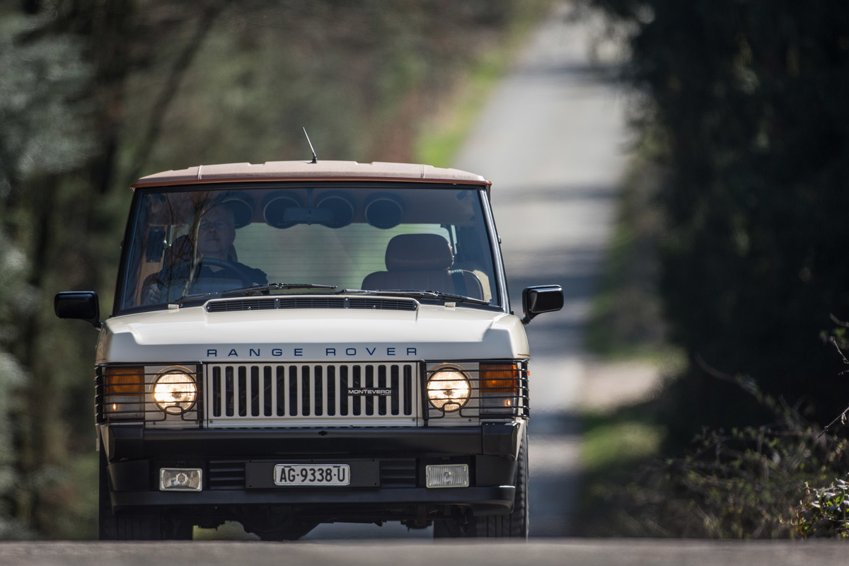 Range Rover 4 Door Monteverdi Design (1982) - auf dem Bild kann man natürlich das Dröhnen der Musik von "Black Sabbath" nicht hören