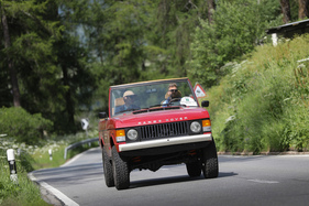 Range Rover Cabriolet V8 (1984) - am 31. British Classic Car Meeting St. Moritz 2025