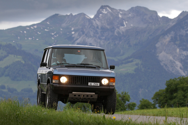 Range Rover - am Alpenbrevet 2020