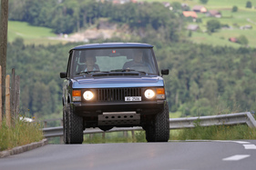 Range Rover - at the Alpenbrevet 2020