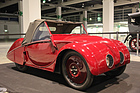 Bild: Rapid Kleinwagen (1948) - mit Karosserie von Tüscher - in der Ausstellung 110 Jahre Zürcher Automobilbau