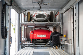 Rare Maserati-Klassiker im Lastwagen - Sonderschau an der Passione Engadina 2018 in St. Moritz Rare Maserati-Klassiker im Lastwagen - Sonderschau an der Passione Engadina 2018 in St. Moritz