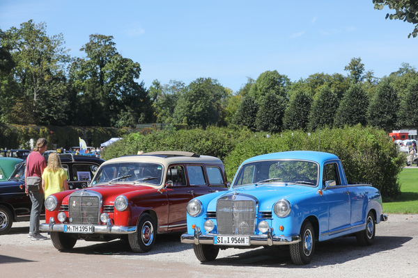 Bild Rare Mercedes-Benz Ponton-Varianten - Pickup und Kombi - 19. ASC Classic-Gala Schwetzingen 2023
