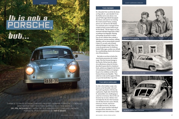 Rare & Unique Vehicles Ausgabe 4 – Lindner Coupé