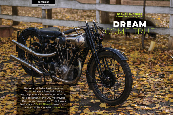 Rare & Unique Vehicles Ausgabe 5 – Brough Superior SS100 Pendine