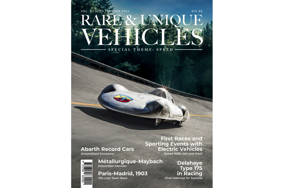 Rare & Unique Vehicles Ausgabe 5 – Titelseite