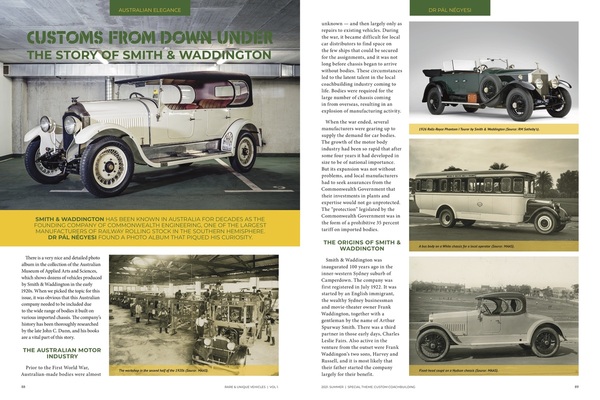 Bild Rare & Unique Vehicles Ausgabe Nr. 3 - Seiten 88 und 89