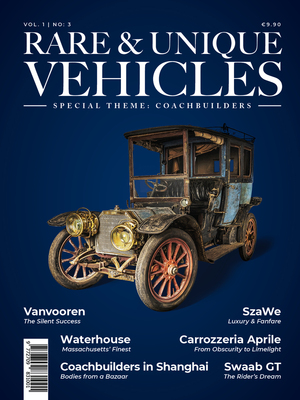 Rare & Unique Vehicles Ausgabe Nr. 3 - Titelseite