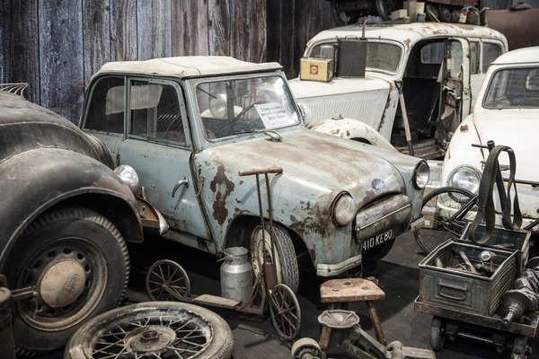 Raritäten vom Schrottplatz - jetzt zu sehen im Automobil- und Traktormueum Bodensee - Retro Classics Stuttgart 2020