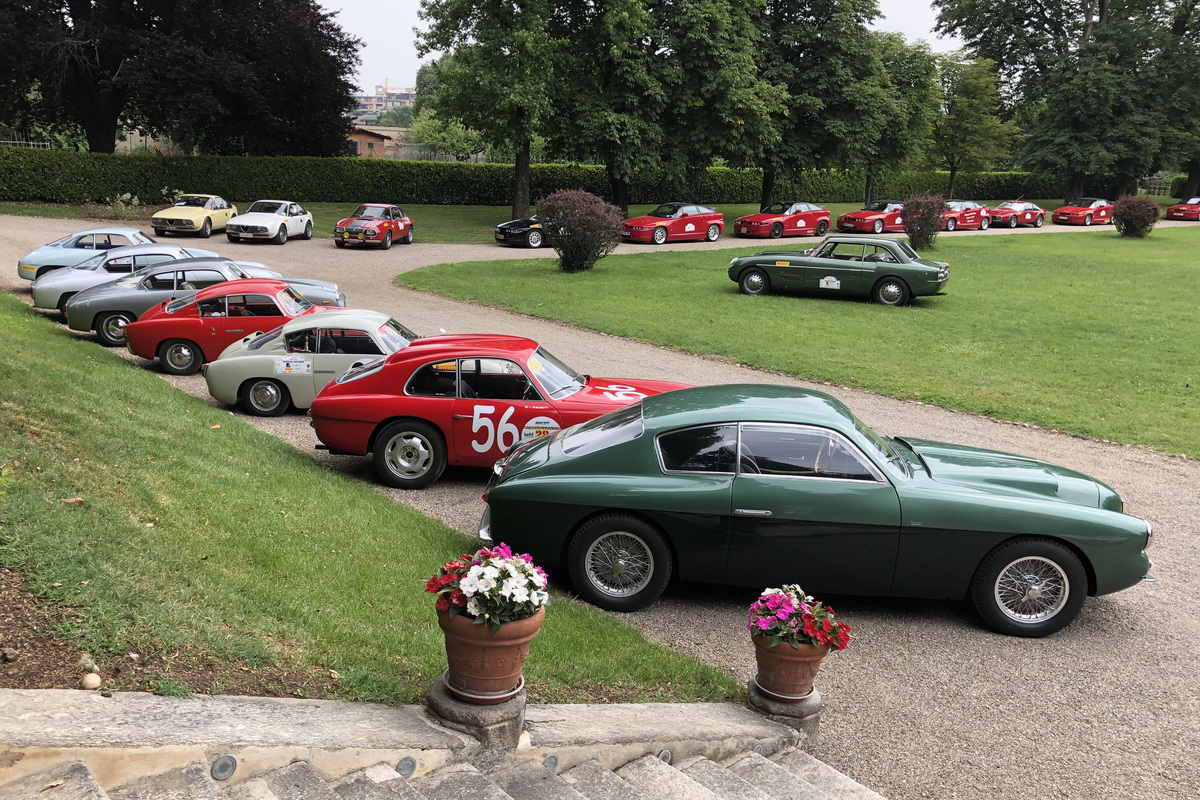 Raritäten von Zagato im Park - Raduno "Zagato nel Centenario" 2019
