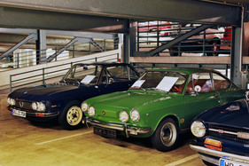 Rasante Italiener in Bremen - Lancia Fulvia Coupé der zweiten und Fiat 850 Sport Coupé der dritten Serie (Bremen Classic Motorshow 2018)