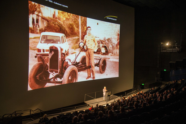 Referat von Corrado Lopresto - Sonderschau "Italo-Design 1968-1978 - Collezione Lopresto" im Verkehrshaus Luzern 2018