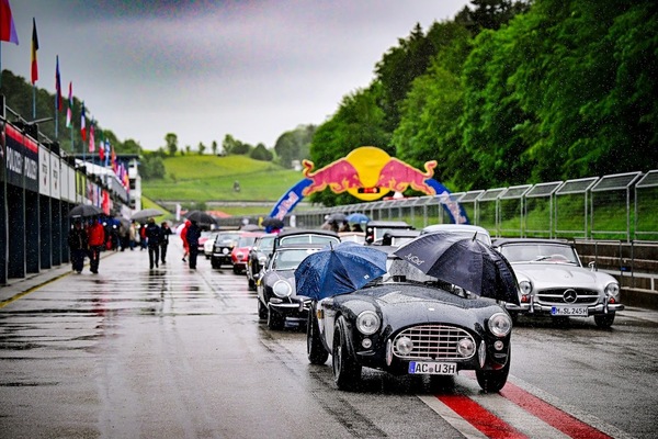 Rain on the Salzburgring