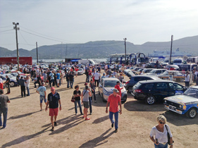 Reges Interesse an den Rallye-Fahrzeugen - 15. Tour de Corse Historique 2015 Reges Interesse an den Rallye-Fahrzeugen - 15. Tour de Corse Historique 2015
