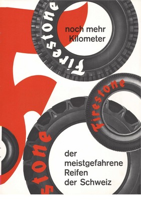 Reifenwerbung - Firestone 1961