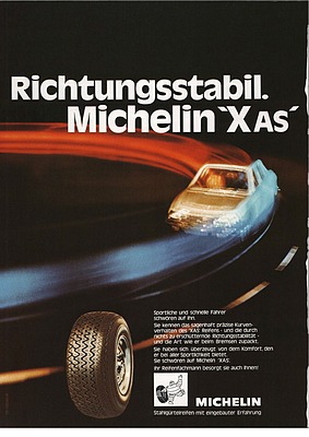 Reifenwerbung - MIchelin 1975