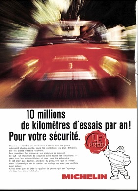 Reifenwerbung - Michelin 1977