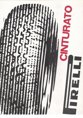 Reifenwerbung - Pirelli 1962