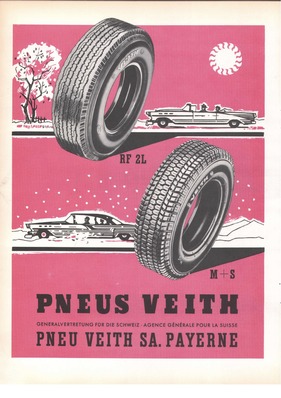 Reifenwerbung - Veith 1958