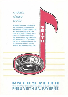 Reifenwerbung - Veith 1967